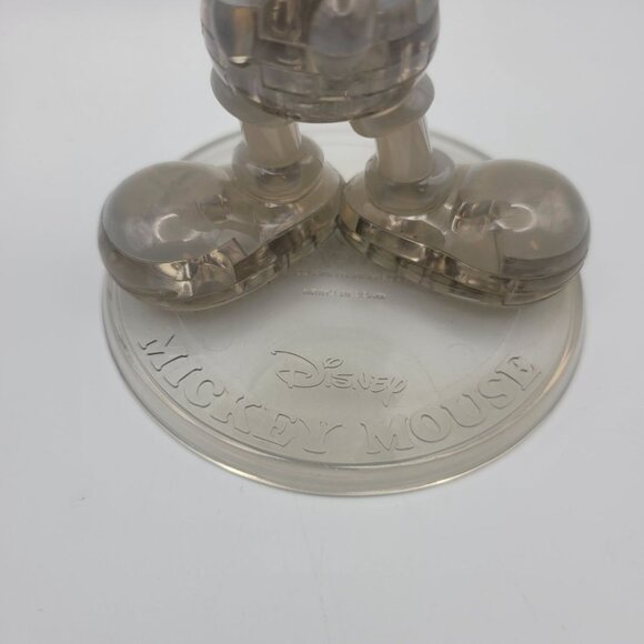 Disney Mickey Crystal Puzzle 3D Gray Layers Vertical Stack Standing Mouse 5 Inch - Picture 5 of 6